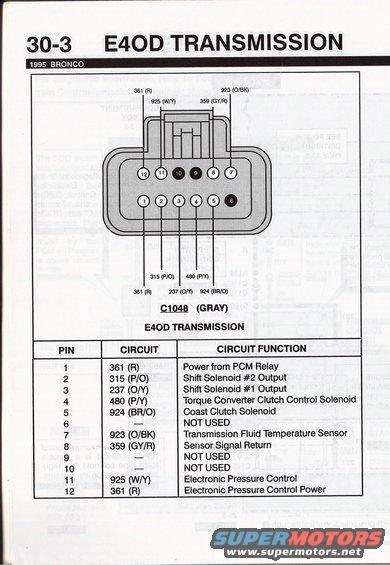 Ford e4od transmission wiring #4