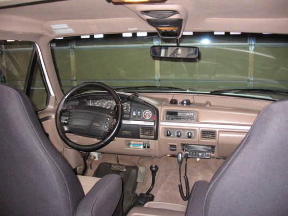 1995 Ford bronco overhead console