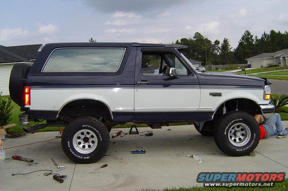 1993 Ford bronco lifted #5