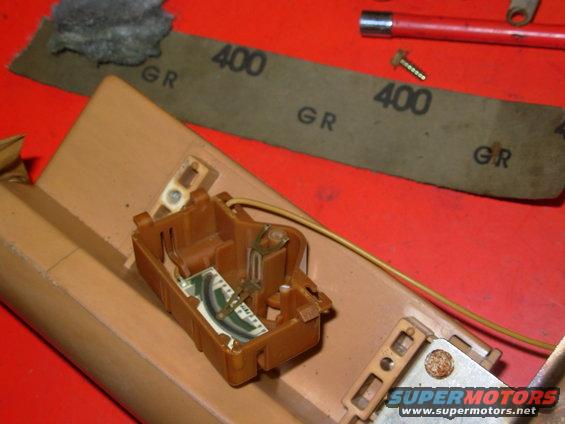 fuellevel09.jpg To clean the board, I use #000 steel wool; for the brass wiper contacts, 400gr. emery paper.  After polishing the brass, gently bend it so it applies SLIGHTLY more force to the board & the stainless mounting plate (ground).