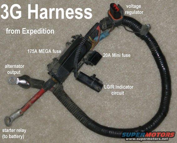 3gharness.jpg Factory 3G harness with fuses & connectors

[url=http://www.supermotors.net/registry/media/843907][img]http://www.supermotors.net/getfile/843907/thumbnail/alternator3gvr.jpg[/img][/url]