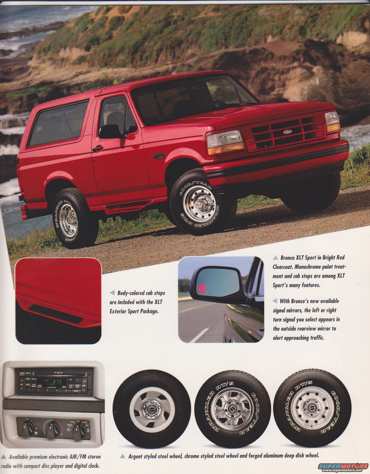 1996 Ford bronco brochure #6