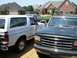 They're coagulating!

The white '95XLT is my neighbor's, and the green '93 belongs to a guy I met ...