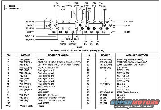 1996 Ford probe engine diagram #8