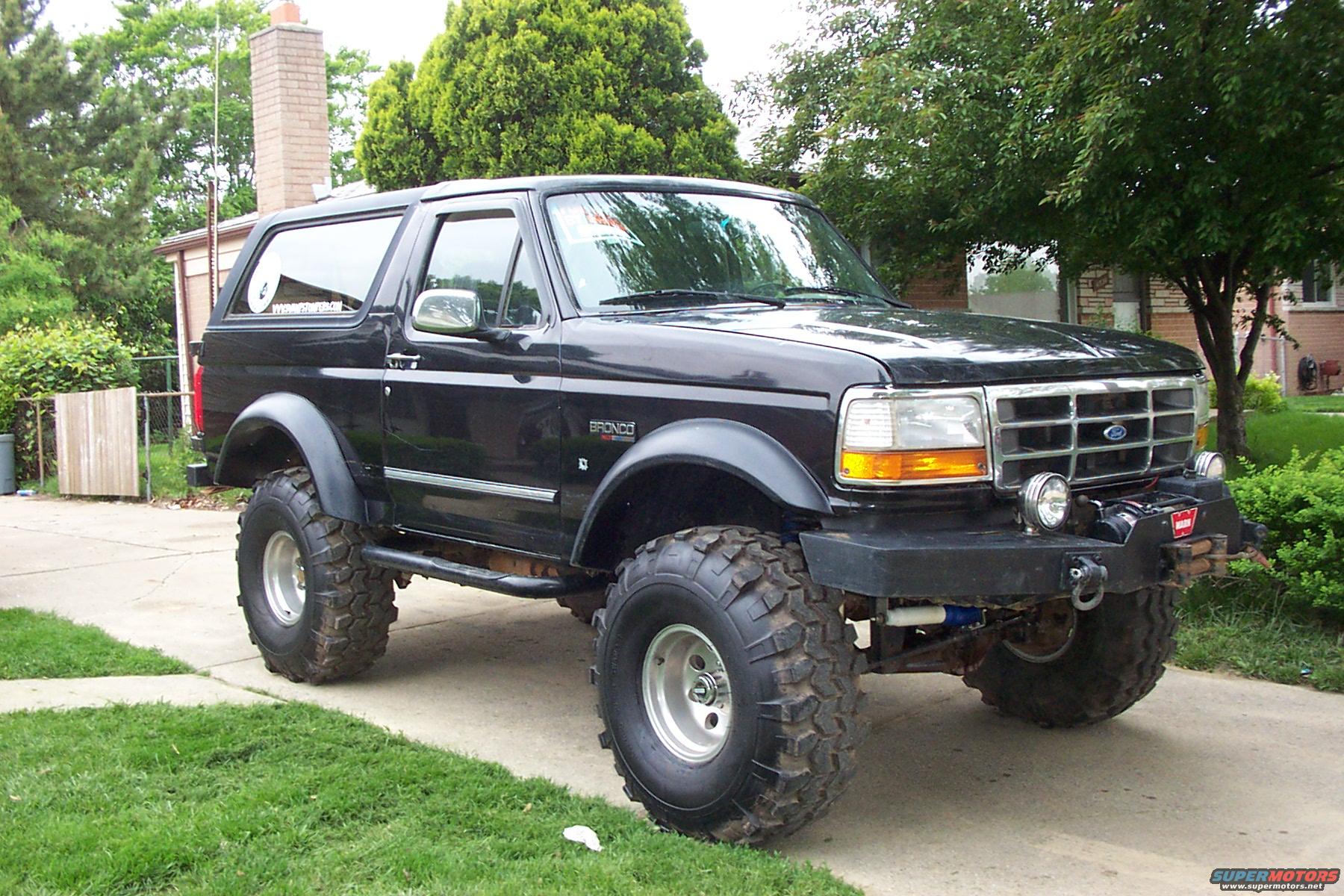 1995 Ford bronco custom bumper #4