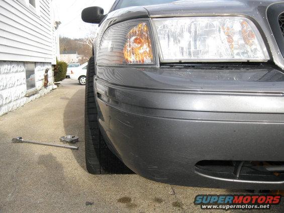 crown vic fender flares