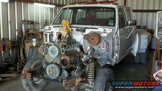 Dt466 ford swap