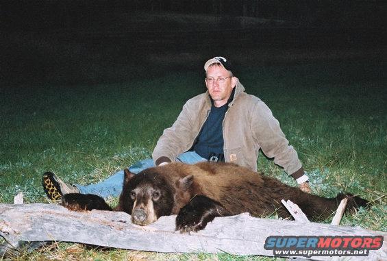 bear.jpg My 2003 Canadian 6' 225 lb Color Phase Black Bear