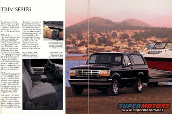 1995 Ford bronco brochure #9