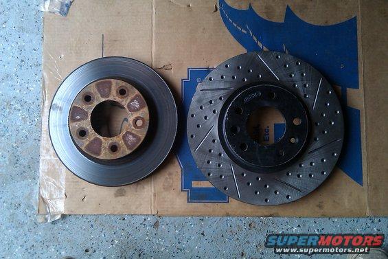 024.jpg Comparison: stock rotor next to R1 Concept Mazda6 rotor.