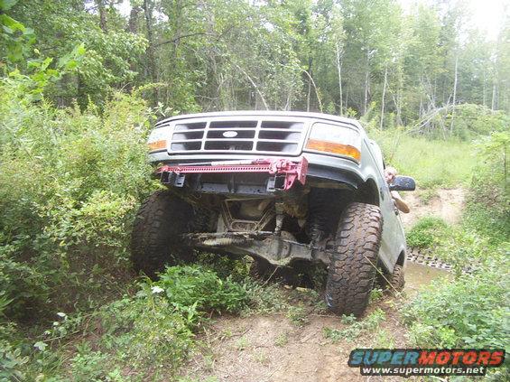 picture_2.jpg Spare was in the water of the creek.  Felt like my seatbelt was the only thing keeping me from rolling out the back window.