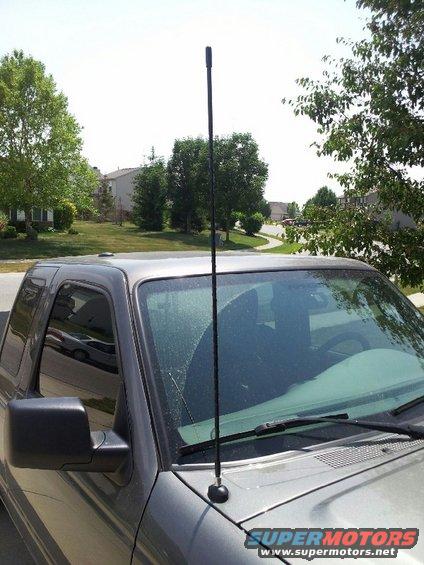 Ford ranger antenna mount #3