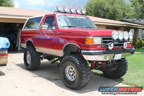 1988 Ford bronco 3 inch body lift