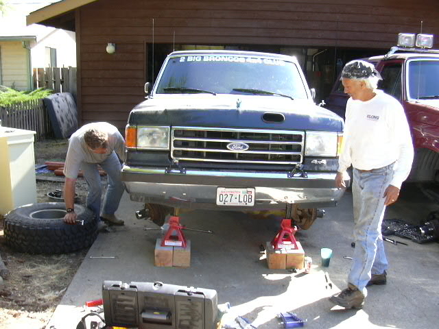 How to install a lift kit on a ford bronco #10