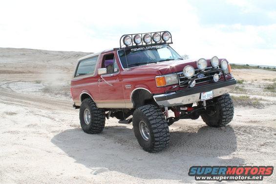 1990 Ford bronco 6 inch lift #9