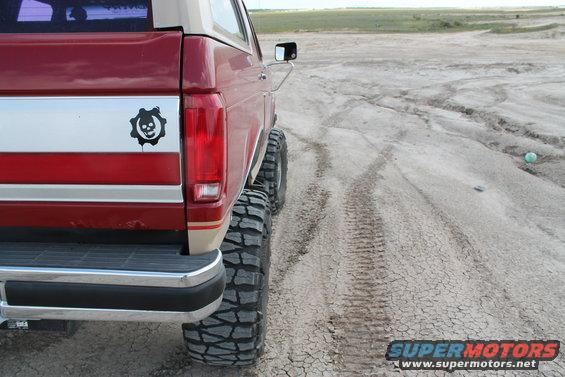 1990 Ford bronco wheel spacers #2