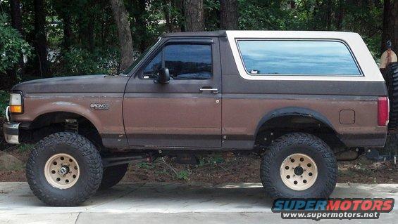 sitting-at-the-new-height.jpg Sitting at new height with the james Duff coil buckets installed. Turned my 4&quot; lift into a 6&quot; lift to much camber. Installed the camber bushings but to much lift. Back to the drawing board.