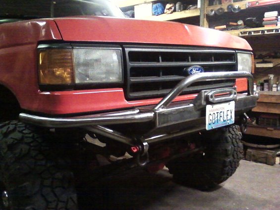 1989 Ford bronco winch bumper #6