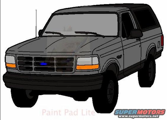 Ford bronco ii paint schemes #1
