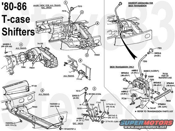 tcaseshifternp208f.jpg '80-86 Transfer Case Shifters for NP208F