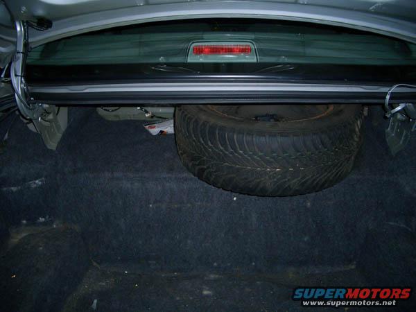 trunk.jpg Inside view of the trunk, note the full size ultragrip spare! Haven't vacuumed or cleaned the trunk, it should clean up well